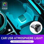 Car USB LED Ambient Light 5V Atmosphere Lamp additional angle