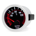 52mm 2" Smoke Lens Car Gauge Set | Turbo Boost PSI BAR Oil Pressure Volt Tachometer additional angle