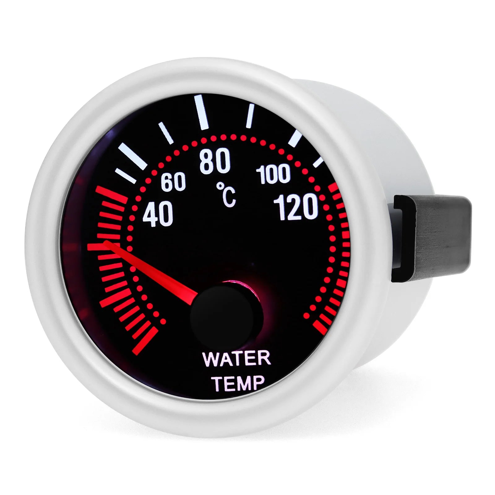 52mm 2" Smoke Lens Car Gauge Set | Turbo Boost PSI BAR Oil Pressure Volt Tachometer additional angle