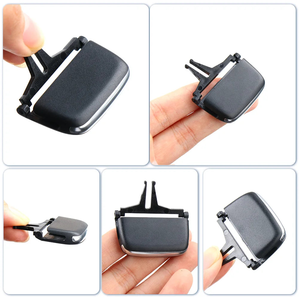 39844538 Black Car Rear Air Conditioner AC Vent Grille Outlet Tab Clip Slider Repair For Volvo S90 2015-2026 Replacement