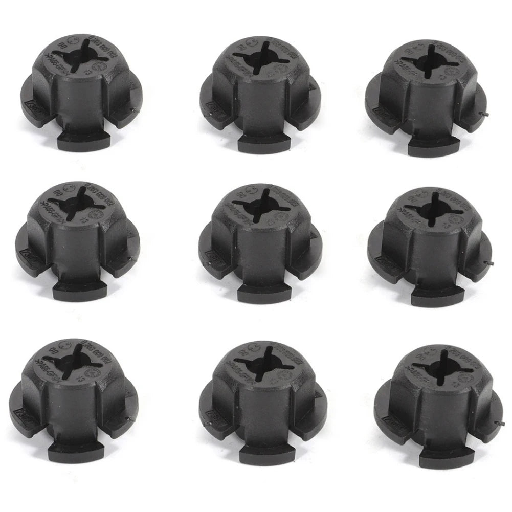 10Pcs Car ACC Sensor Control Module Bracket Clip Buckle Holder Set 0203009002 Plastic Sensor Control Unit Mounting Clip