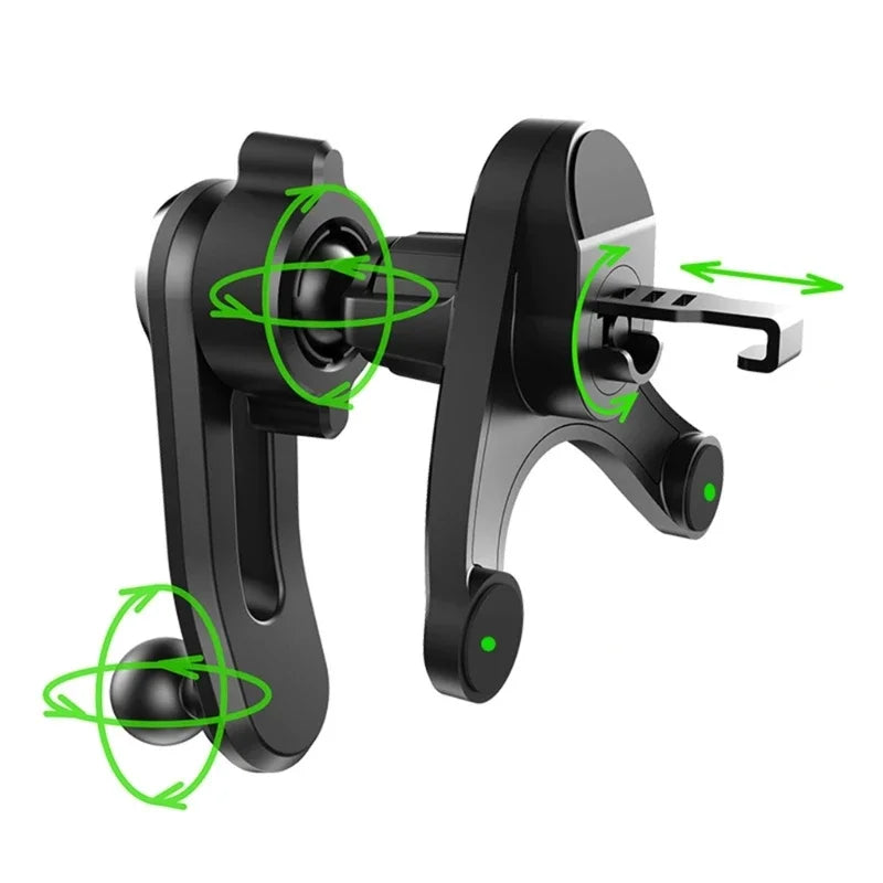 17mm Ball Head Base Car Air Vent Clip Replace for Magnetic Car Phone Holder Dashboa additional angle