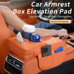 Car Center Console Armrest Cushion Cover For ‌GEELY EX5 EX2 Monjaro Tugella Storage Bag 2 Cup Holder Tissue Boxs Armrest Pad
