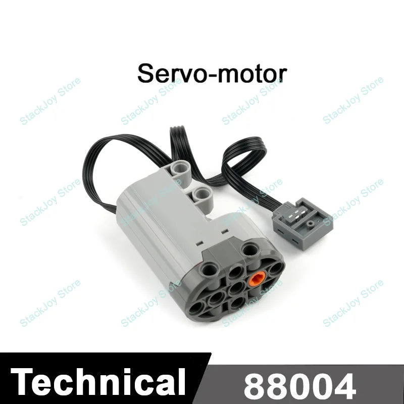 MOC Power Functions M/L/XL Motor Battery Box IR Remote Receiver for RC Car Robot Model B detail view