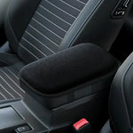 【M】Car Armrest Cushion Booster Pad Central Armrest Box Plush Pad Protection Cover Anti Scratch Universal Heightening Pad