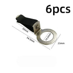 6pcs Car Vent Clips Metal Car Perfume Bottle Diffuser Exhaust Clip 360° Rotating Air Outlet Clamp Auto Decorative Accessories