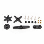25T 28T Servo Arm Part Double Head Round Type Steering Gear Set Accessories for Emax JX SPT DSPOWER HD 20kg 30kg RC Helicopter