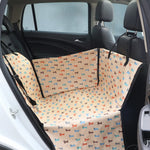 CAWAYI KENNEL Dog Car Seat Cover | Pet Carrier Travel Mat for Back Seat Hammock lifestyle view