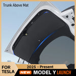 for Tesla Model Y Juniper 2025 2026 Trunk Guard Panel Protection Cover Leather Trunk Liner Waterproo
