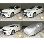 Universal Car Cover | All-Weather Outdoor Protection for Hatchback, Sedan, and SUV additional angle