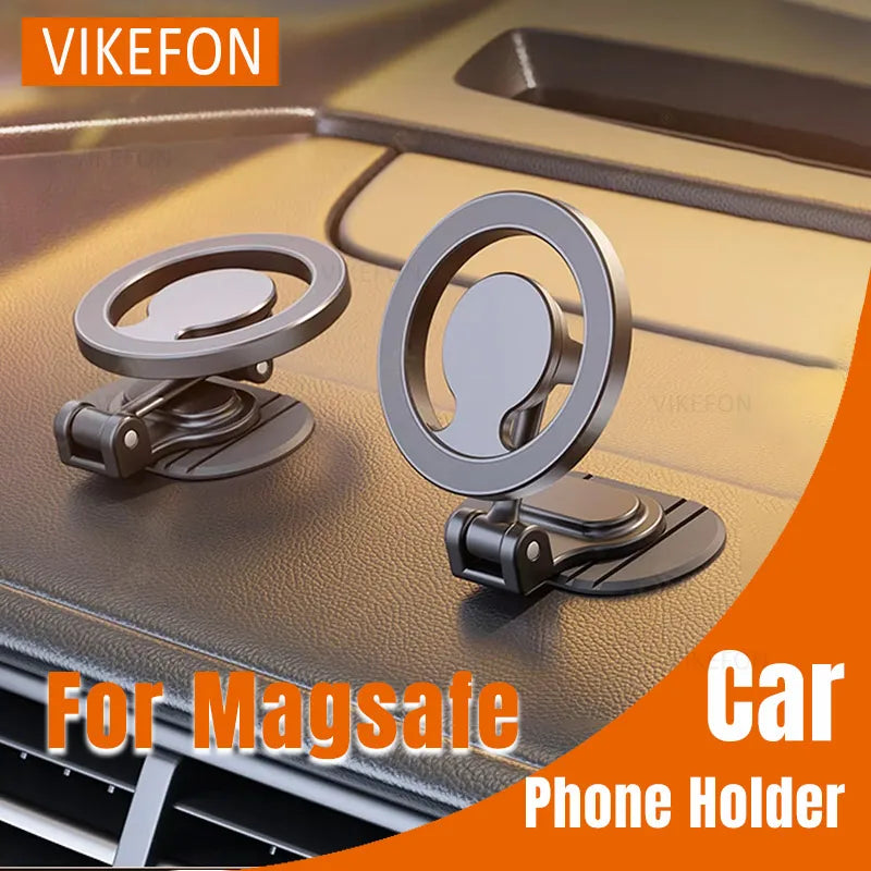 1040° Rotation Magnetic Car Phone Holder For MagSafe iPhone 12-16