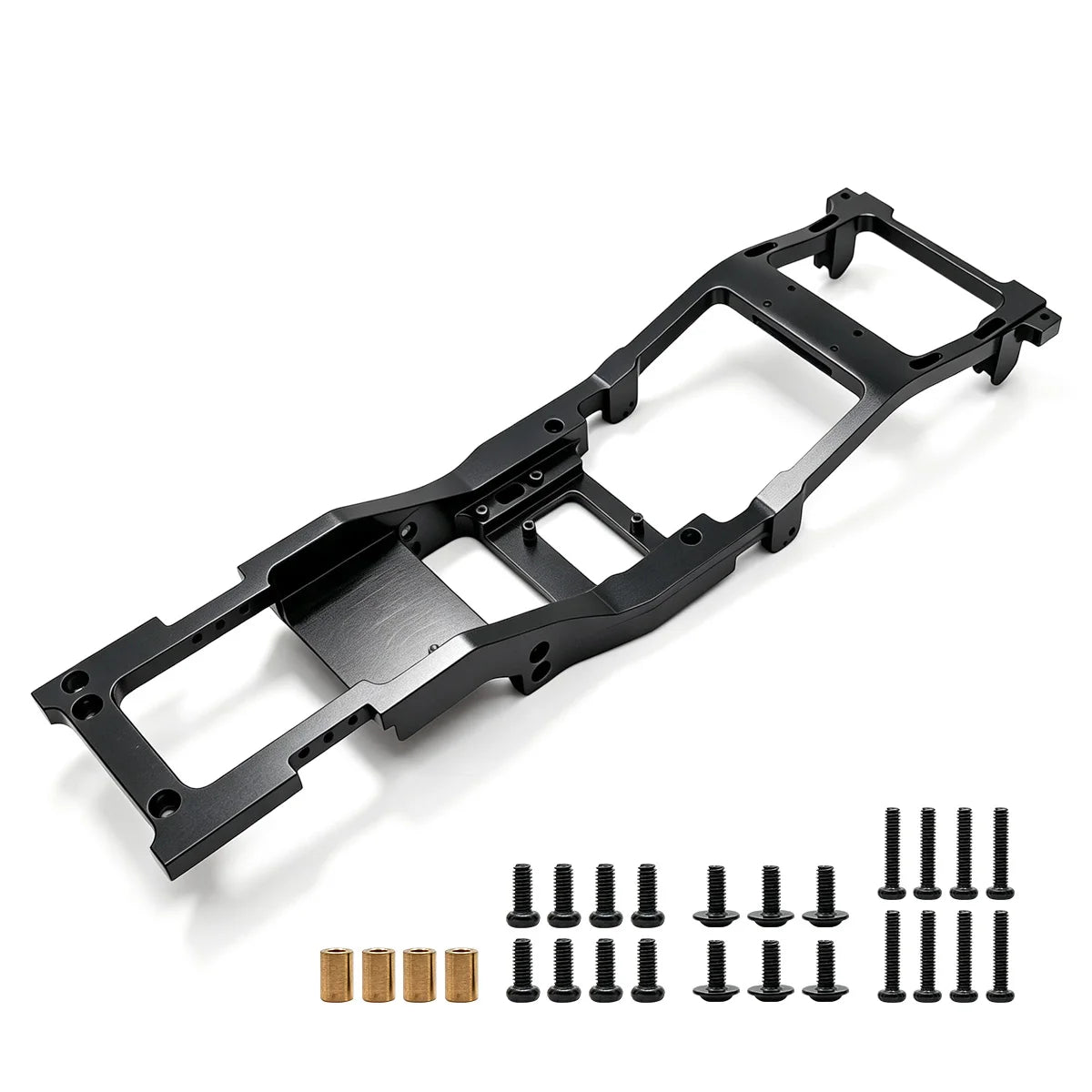RC Car 6061 Aluminum Chassis Frame Fit for MN 1/12 MN82 LC79 Modification and Maintenance Remote Control Car Parts