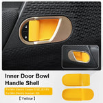 Mini Cooper F65 F66 F67 2024-2025 Inner Door Handle Bowl Cover | ABS Trim Decoration S close-up view