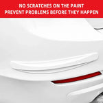 2Pcs Universal Anti-Collision Protector Rubber Car Door Products Auto Front And Rear lifestyle view