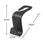 Universal Car Seat Headrest Hook | Auto Back Seat Storage Organizer Hanger additional angle