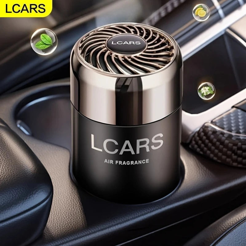 Lcars Car Air Freshener | Long-Lasting Solid Balm for Men