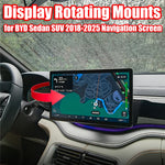 Navigation Swivel Tilting Device For BYD Atto3 Seal Dolphin Song Tang Han Screen Rotating Holder Central GPS Stand Display Mount