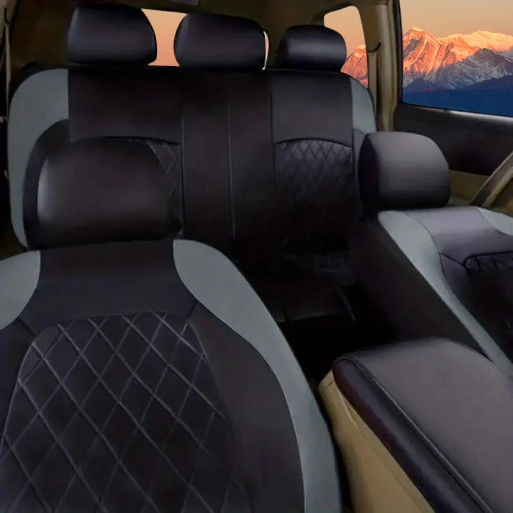 Universal Car Seat Covers PU Black Fashions Sports Seat Covers PU Car Seat Cover Univers detail view
