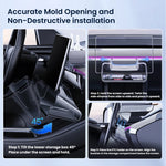 For Tesla Model 3 Y Highland Juniper 2021-2026 Storage Box | Hidden Center Console Organ detail view