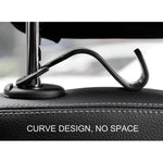 2/4/8 PCS Car Seat Back Hook Universal Car Single Hook Hanger Headrest Storage Hanger lifestyle view
