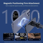 30W Fast Wireless Car Charger | MagSafe Car Mount for iPhone and Android close-up view