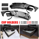 2PCS Front Dashboard Air Vent Side Cup Holder Drink Bracket for BMW Z4 E85 E86 2002-2008 detail view