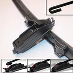 For Nissan Qashqai J11 2013-2020 Front Wiper Blades | Dual Rubber Beam additional angle
