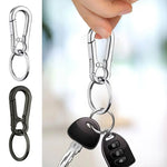 Zinc Alloy Car Key Ring Anti-Lost Keychain detail view