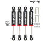 4PCS Metal Built-in Spring Shock Absorber 70/80/90/100/110mm for 1/10 RC Crawler Car lifestyle view