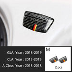 Car Styling Carbon fiber interior button panel Decoration Cover Trim Sticker frame Fo alternate view