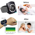 Professional Electronic Auto Anti Snore Wristband New Cessation Cure Solution Sleeping close-up view