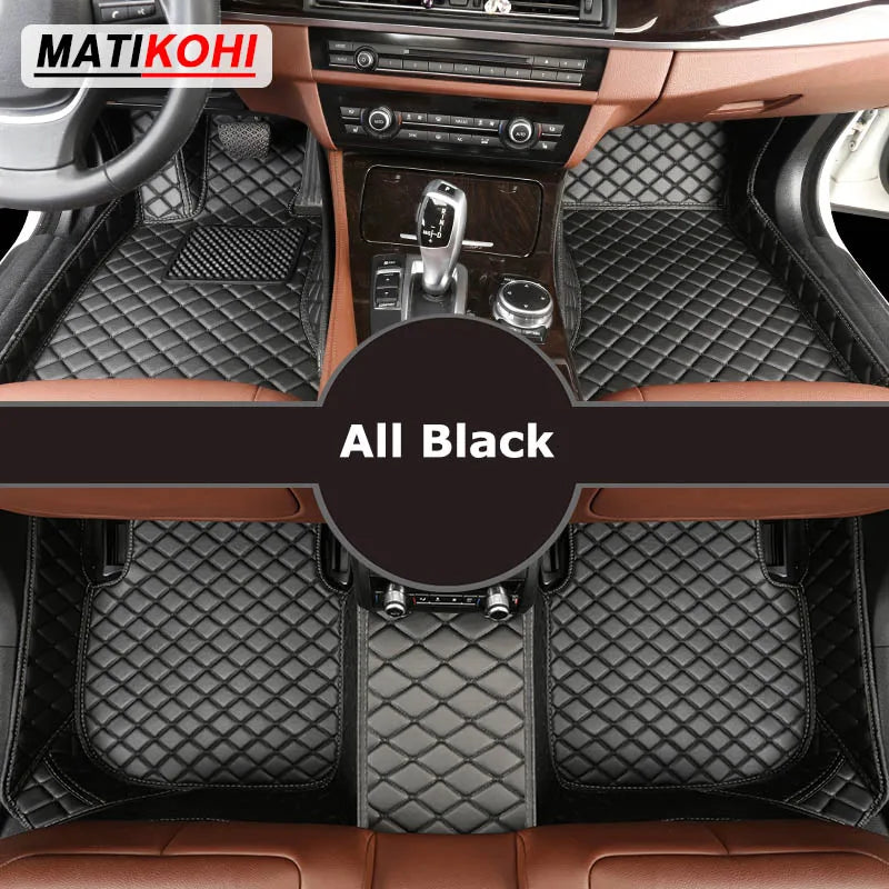 MATIKOHI Custom Car Floor Mats For Citroen C5 2th 3th Auto Carpets Foot Coche Accessorie