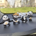 Panda Car Ornaments Set 4 Pcs