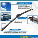 Windshield Wiper Blades For Ford Focus MK2 2004-2011 | Front Window Car Wiper Set close-up view