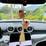 Koala Plush Car Hanging Ornament for Rearview Mirror
