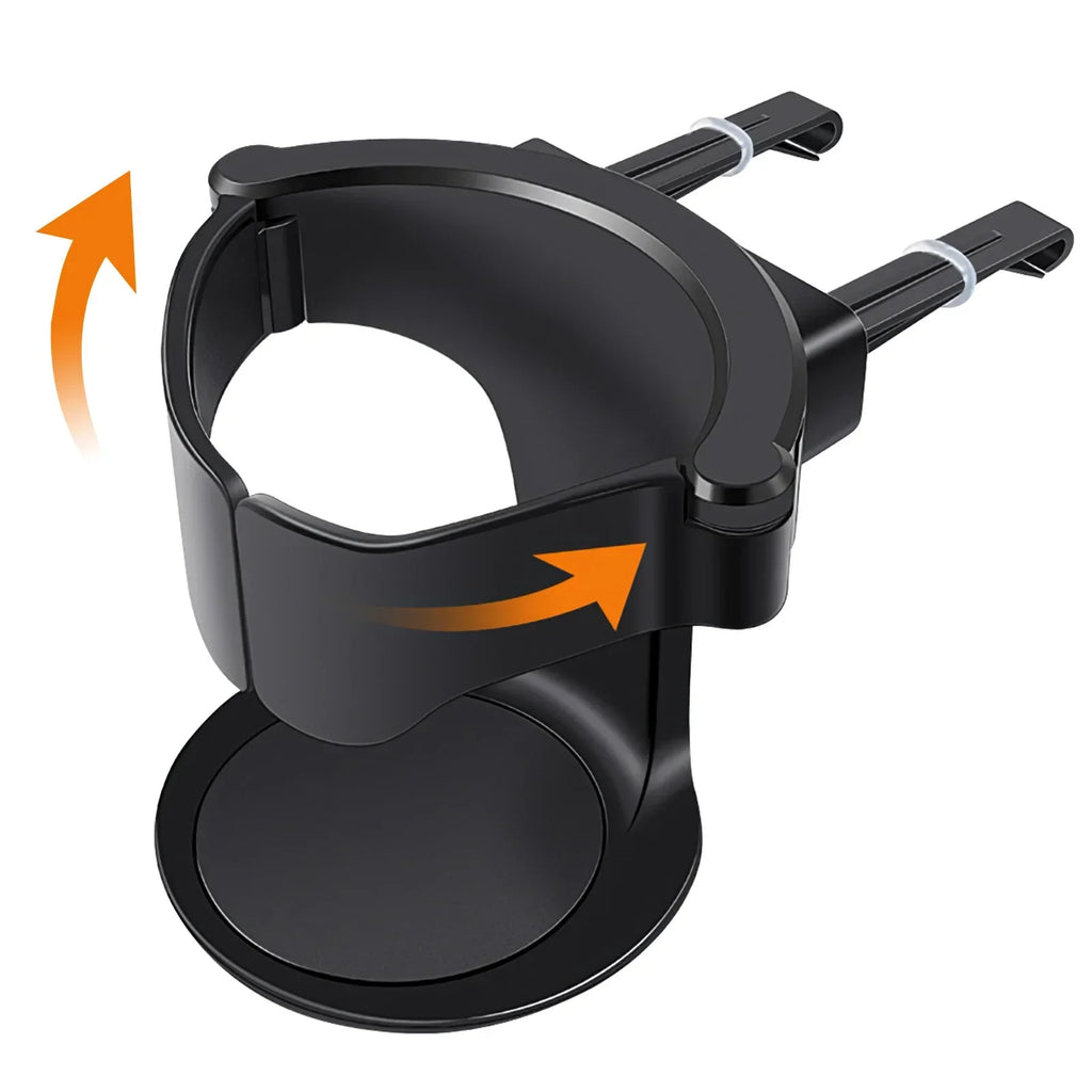 Universal Car Cup Holder with Air Vent Outlet Mount | Holds Coffee, Water Bottles, Ca alternate view