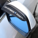 2 pieces for "HYBRID" car rearview mirror raincoat - water blocking sun visor, suitable for Toyota Pulis