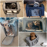 Soft Side Pet Carrier Backpack | Airline Approved Travel Bag for Small Dogs and Cat additional angle