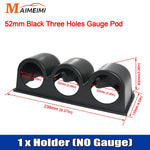 52mm Car Racing Gauge Set | Tachometer Oil Pressure Turbo Bar Water Temp EGT Voltmete lifestyle view