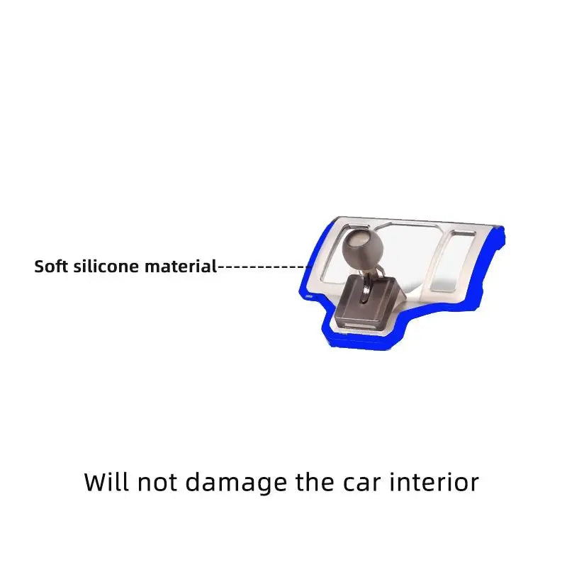 Magnetic Wireless Charging Car Phone Holder for Toyota RAV4 2020-2024 | Special Fixed lifestyle view