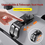 Car Seat Back Hook Headrest Hidden Mount Organizer Hanger