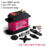 Waterproof Metal Gear Digital Servo For 1/8 1/10 Scale RC Baja Cars alternate view