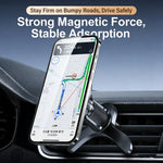 Car Phone Holder Air Outlet Magsafe Magnetic Multifunctional Black lifestyle view