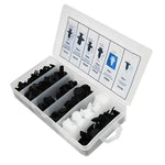 100pcs Auto Car Door Trim Panel Retainer Clips Fender Push Rivet Bumper Fastener Clips for Vehicle Body Panel Repair