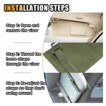 Sun Visor Storage Bag Car Organizer for Pickup Trucks SUVs lifestyle view