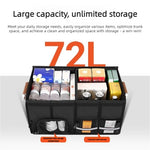 Foldable Waterproof Oxford Cloth Trunk Storage Box Large Capacity Car Organizer Porta alternate view