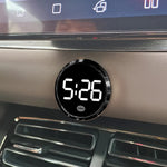 Touch Screen Car Clock | LED Luminous Electronic Watch for Most Vehicles lifestyle view