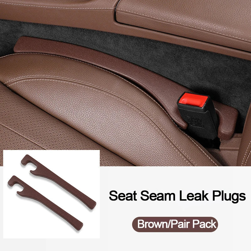 Car Seat Gap Filler Universal PU Leak-proof Filling Strip | Anti-Drop Seat Gap Stri additional angle