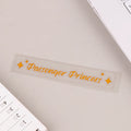 Passenger Princess Star Mirror Decal | Personalized Car Rearview Mirror Sticker lifestyle view