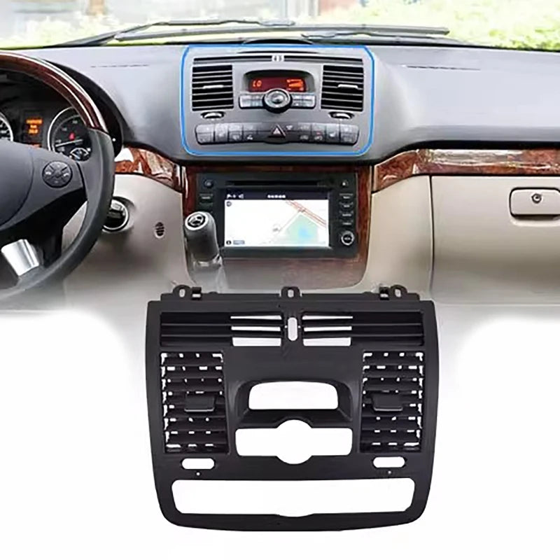 1/3pcs Black Car Air Conditioner Air Outlet Cover for Mercedes Benz Viano W636/Vito W639 2004-2015